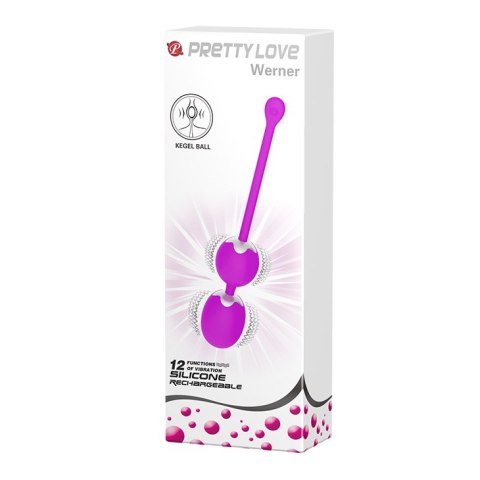 Kulki orgazmowe wibrujące kegla gejszy 12 trybów USB Pretty Love Kulki orgazmowe wibrujące kegla gejszy 12 trybów USB Pretty Love