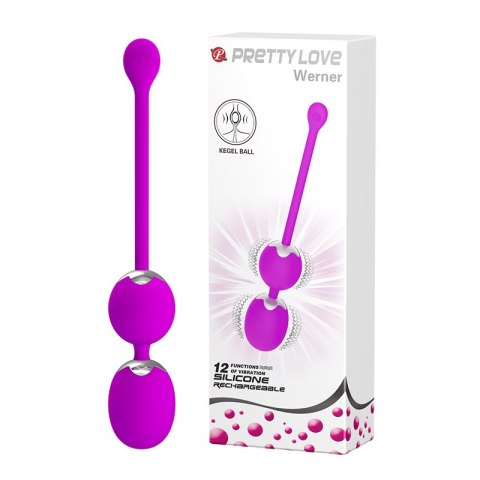 Kulki orgazmowe wibrujące kegla gejszy 12 trybów USB Pretty Love Kulki orgazmowe wibrujące kegla gejszy 12 trybów USB Pretty Love