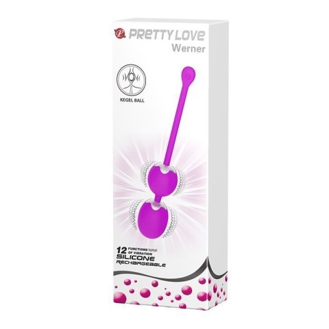 Kulki orgazmowe wibrujące kegla gejszy 12 trybów USB Pretty Love Kulki orgazmowe wibrujące kegla gejszy 12 trybów USB Pretty Love