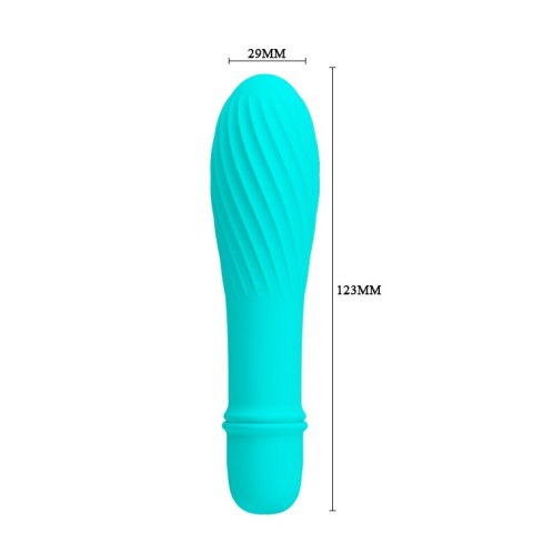 Mały wibrator masażer mini stymulator 12cm 10 trybów Pretty Love Mały wibrator masażer mini stymulator 12cm 10 trybów Pretty Love