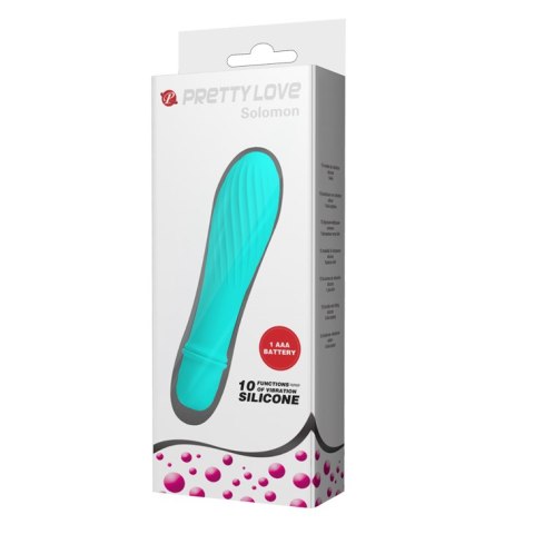 Mały wibrator masażer mini stymulator 12cm 10 trybów Pretty Love Mały wibrator masażer mini stymulator 12cm 10 trybów Pretty Love