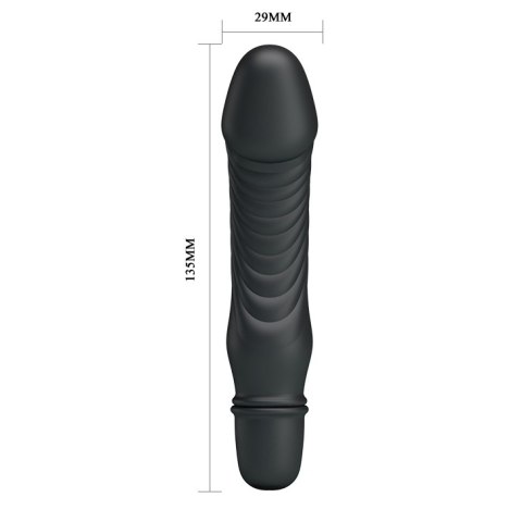 Realistyczny podręczny wibrator klasyczny 10tryb 13cm czarny Pretty Love Realistyczny podręczny wibrator klasyczny 10tryb 13cm czarny Pretty Love