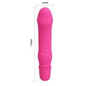 Realistyczny podręczny wibrator klasyczny 10tryb 13cm różowy Pretty Love