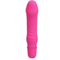 Realistyczny podręczny wibrator klasyczny 10tryb 13cm różowy Pretty Love