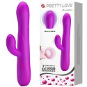 Wibrator pompowana końcówka powiększa się 24cm USB 7 trybów Pretty Love