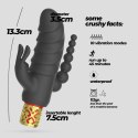 Mini wibrator Crushious Romanov z silikonową nakładką 13 cm Crushious