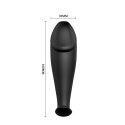 Korek analny penis zatyczka wibrująca 12trybów 10cm Pretty Love