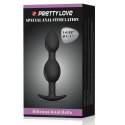 Korek analny silikon plug kulki w środku 12cm Pretty Love