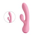 Wibrator królik stymulacja łechtaczki pamięć 17cm 12 trybów USB Pretty Love