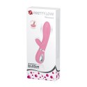 Wibrator punkt G łechtaczka wagina królik 20cm USB 7 trybów różowy Pretty Love