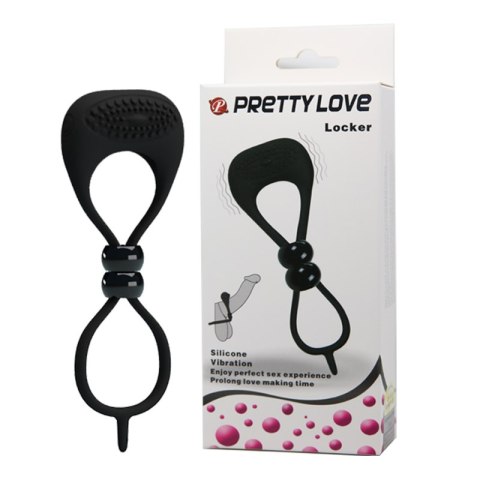 Zacisk na penisa i jądra erekcyjny pętla wibracje Pretty Love Zacisk na penisa i jądra erekcyjny pętla wibracje Pretty Love