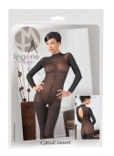 Body Catsuit z koronkowym kołnierzem S/M