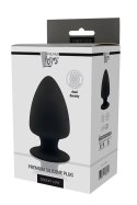 DREAM TOYS PREMIUM SILICONE PLUG L BLACK Dream Toys