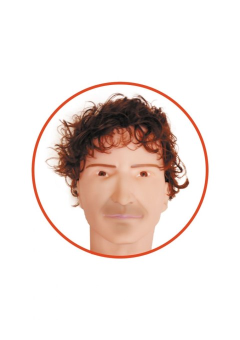 Lalka męska 3D penis anus wibracje Boss Series LaLa Lalka męska 3D penis anus wibracje Boss Series LaLa