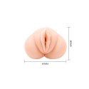 CRAZY BULL - Realistic Vagina Masturbator, Vibration Water lubricant, 3 AAA batteries Crazy Bull