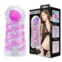 PRETTY LOVE - Transparent masturbator,TPR Pretty Love