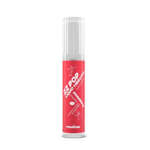 CRUSHIOUS ZZ POP LIQUID VIBRATOR STRAWBERRY AROMA 10ML Crushious