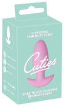Cuties Vibrating Plug Rose Cuties