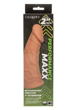 Przedłużka wibrująca Calexotics karmelowa USB 18 cm CalExotics