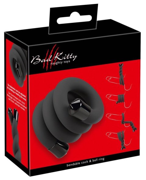 BK bendable cock & ball ring Bad Kitty