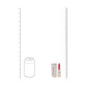 Angel - Lipstick Vibrator with 4 Attachments - Pink Loveline