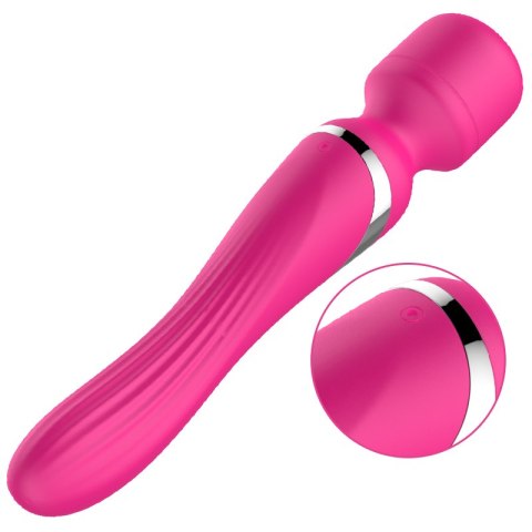 Masażer łechtaczki wibrator z pulsacją 2w1 22cm USB Boss Series Fox Masażer łechtaczki wibrator z pulsacją 2w1 22cm USB Boss Series Fox