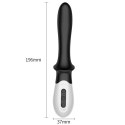 Wibrator grzejący punkt G prostata 19cm USB 10 trybów Boss Series Fox