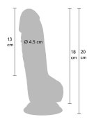 Realistic Dildo PVC 18 cm Hidden Desire