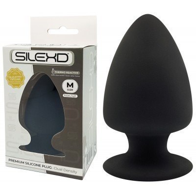 Szeroki pękaty korek analny średnia zatyczka 11cm Silexd Szeroki pękaty korek analny średnia zatyczka 11cm Silexd