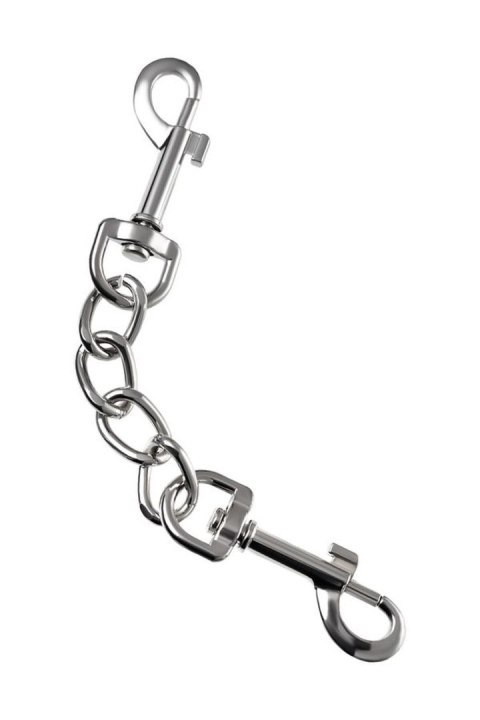 Anonymo handcuffs, PU leather, red, 27 cm Anonymo by TOYFA