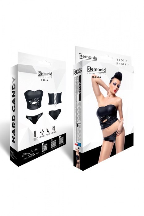 Bielizna-Halia Black XL Demoniq Bielizna-Halia Black XL Demoniq