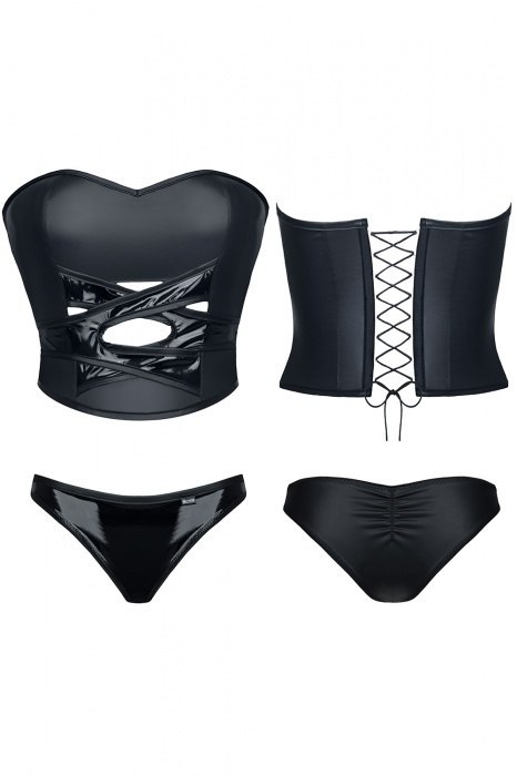 Bielizna-Halia Black XXL Demoniq Bielizna-Halia Black XXL Demoniq