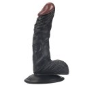 Rocket john 7,3 inch black realistic dildo 7,3 inch / 18,5 cm Power Escorts