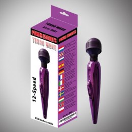 Turbo wand purple wand massager 18 cm 12 speed Power Escorts