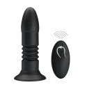 MR PLAY - VIBRATING ANAL PLUG 4 vibrations 4 thrusting Remote Control Mr. Play