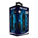 MR PLAY - VIBRATING ANAL PLUG 4 vibrations 4 thrusting Remote Control Mr. Play