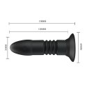 MR PLAY - VIBRATING ANAL PLUG 4 vibrations 4 thrusting Remote Control Mr. Play