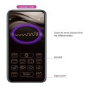 PRETTY LOVE - August, Mobile APP Long-distance Control 12 vibration functions, ABS Silicone, USB rechargeable Pretty Love