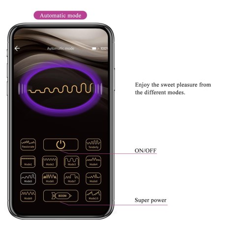 PRETTY LOVE - Catalina, 12 vibration functions Mobile APP Long-distance Control Pretty Love