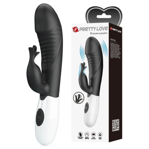 Pretty Love Rasmussen Dual Vibrator (Black Edition) Pretty Love