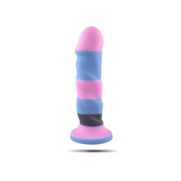 Kolorowe realistyczne dildo penis z przyssawką 24cm Toyz4lovers