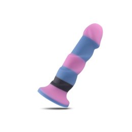 Kolorowe realistyczne dildo penis z przyssawką 24cm Toyz4lovers