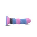 Kolorowe realistyczne dildo penis z przyssawką 24cm Toyz4lovers