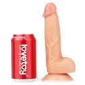Dildo realistyczne Lovetoy The Ultra Soft Dude miękkie 20 cm Lovetoy