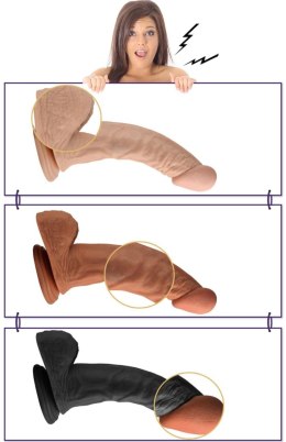 Dildo realistyczne Real Extreme Lovetoy cieliste 21 cm Lovetoy