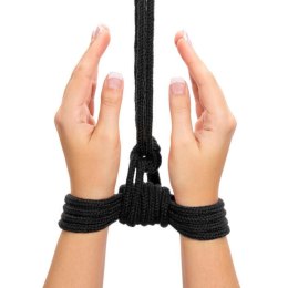 Lina bondage bawełniana Lovetoy czarna 10 m Lovetoy