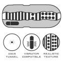 Masturbator analny wibrujący Lovetoy cyber skóra 16 cm Lovetoy