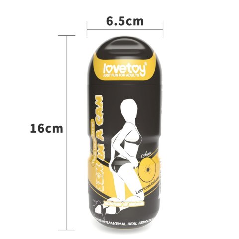 Masturbator analny wibrujący Lovetoy cyber skóra 16 cm Lovetoy