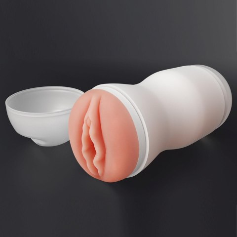 Masturbator wibrujący Lovetoy Sex In A Can Lotus cyber skóra 16 cm Lovetoy