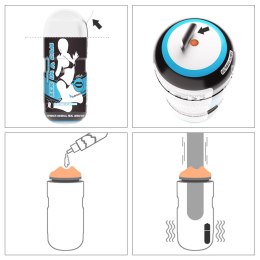 Masturbator wibrujący Lovetoy Sex In A Can usta 16 cm Lovetoy